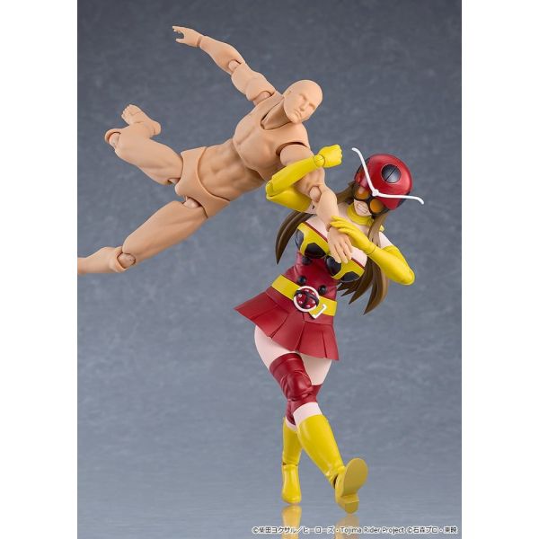 Figma Yuriko Okada (Electro-Wave Human Tackle Ver.) (Tojima Wants to Be a Kamen Rider) Additional Image 3