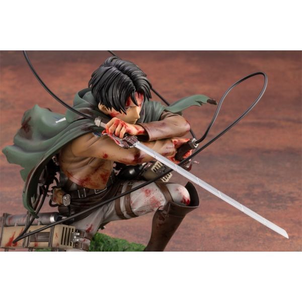 Amazon.com: Attack ON Titan ARTFX J LEVI Fortitude VER