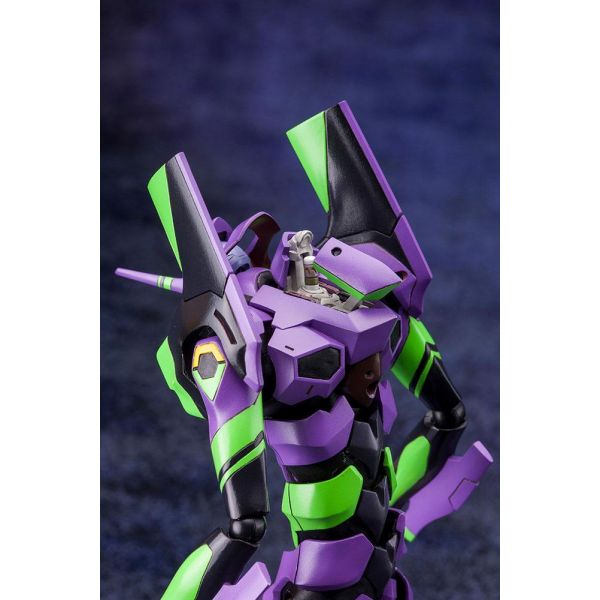 Evangelion Unit-01 with Spear of Cassius 1/1400 Scale Model Kit (Reissue) (Rebuild of Evangelion) Image