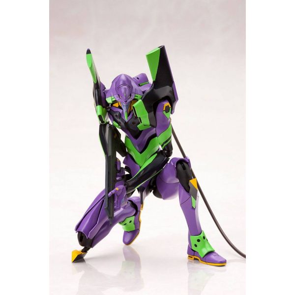 Evangelion Unit-01 with Spear of Cassius 1/1400 Scale Model Kit (Reissue) (Rebuild of Evangelion) Image