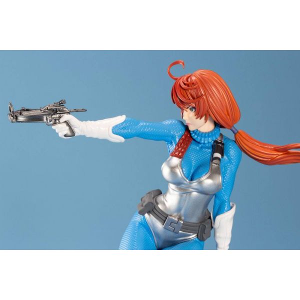Bishoujo Scarlett 25th Anniversary Sky Blue Color Ver. Statue (G.I. Joe) Additional Image 7
