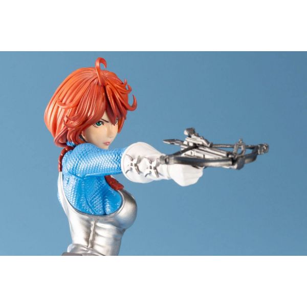 Bishoujo Scarlett 25th Anniversary Sky Blue Color Ver. Statue (G.I. Joe) Additional Image 8