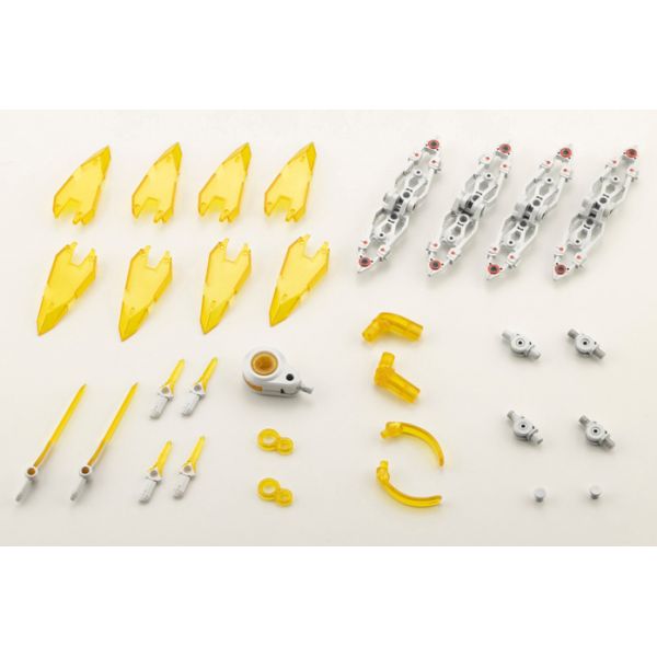 M.S.G Heavy Weapon Unit 45 Exceed Binder 2 White Ver. (White/Clear Yellow) Additional Image 3
