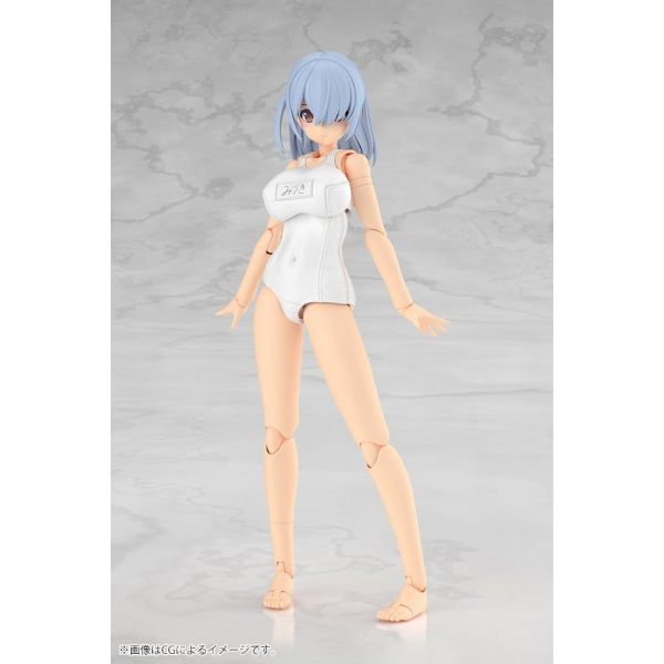 Mizuki School Swimsuits White Ver. (Frame Arms Girl) Additional Image 1