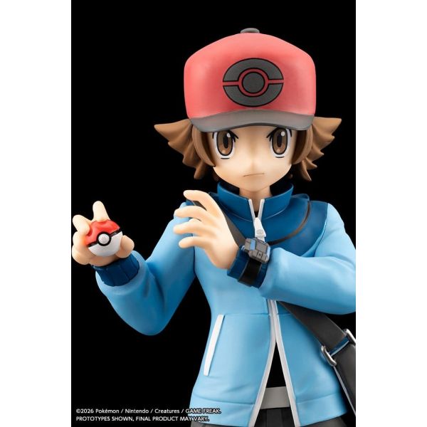 Pok&eacute;mon ARTFX J PVC Figure 1/8 Hilbert with Victini 20 cm Additional Image 2