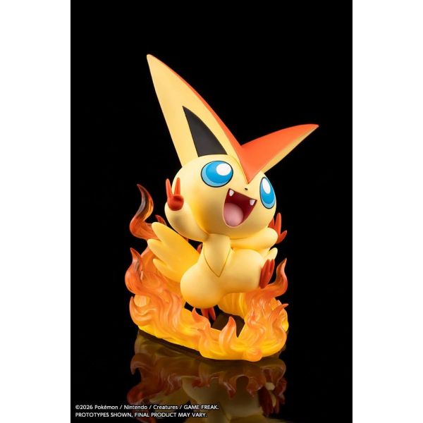Pok&eacute;mon ARTFX J PVC Figure 1/8 Hilbert with Victini 20 cm Additional Image 3