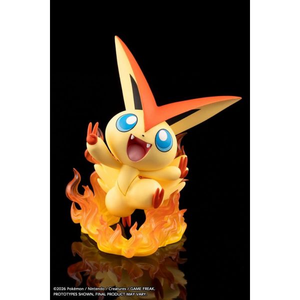 Pok&eacute;mon ARTFX J PVC Figure 1/8 Hilbert with Victini 20 cm Additional Image 4
