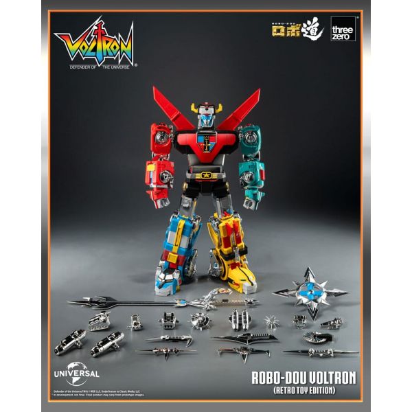 Robo-Dou Voltron Retro Toy Edition (Voltron: Defender of the Universe) Additional Image 1