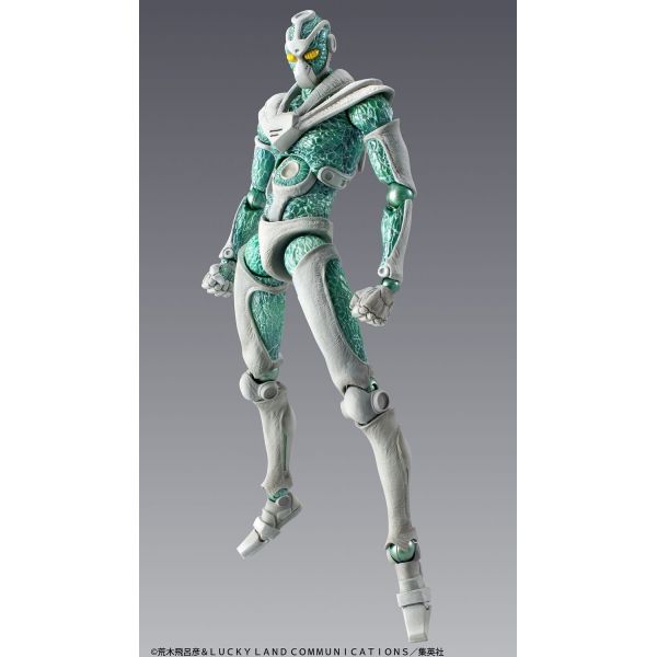 Hierophant Green - Super Action Statue Reissue (JoJo's Bizarre Adventure Part 3) Image