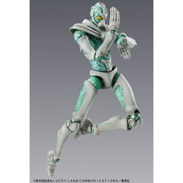 Hierophant Green - Super Action Statue Reissue (JoJo's Bizarre Adventure Part 3) Image