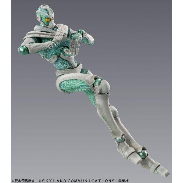 Hierophant Green - Super Action Statue Reissue (JoJo's Bizarre Adventure Part 3) Image