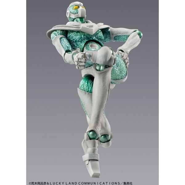 Hierophant Green - Super Action Statue Reissue (JoJo's Bizarre Adventure Part 3) Image