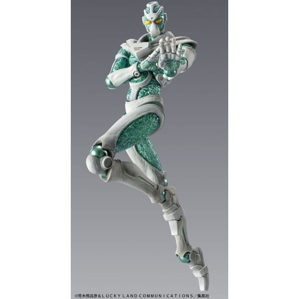 Hierophant Green - Super Action Statue Reissue (JoJo's Bizarre Adventure Part 3) Image