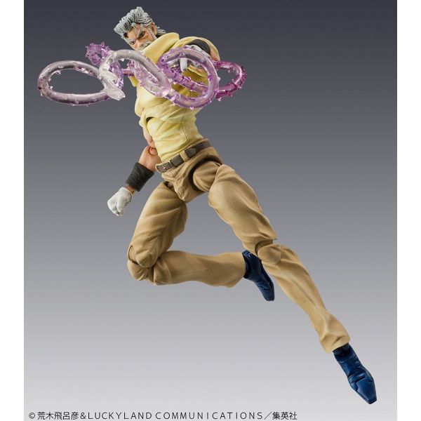 Joseph Joestar & Iggy - Super Action Statue Reissue (JoJo's Bizarre Adventure Part 3) Additional Image 3