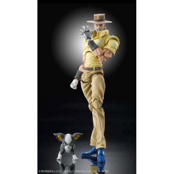 Joseph Joestar & Iggy - Super Action Statue Reissue (JoJo's Bizarre Adventure Part 3) Additional Image 7