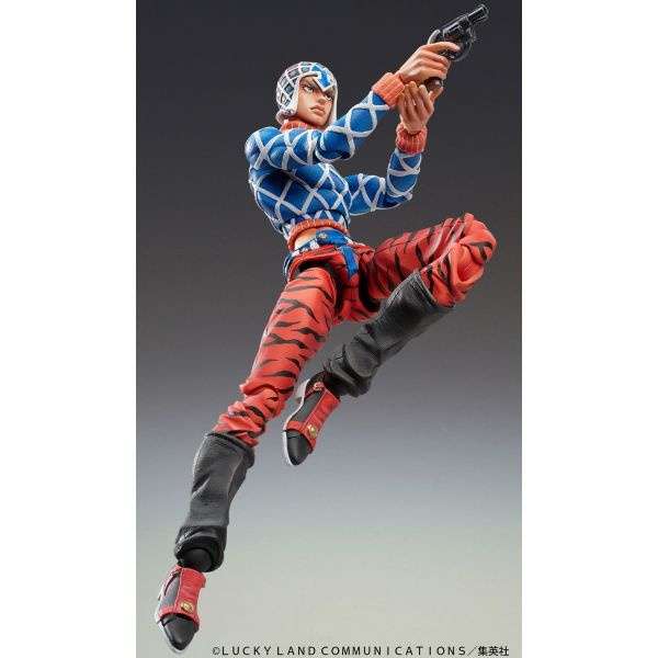 Super Action Statue Guido Mista & Sex Pistol (JoJo's Bizarre Adventure) Image