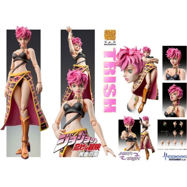 Super Action Statue: Trish Una (Reissue) (JoJo's Bizarre Adventure Part 5) Image