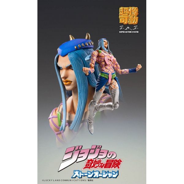 Super Action Statue Narciso Anasui (Reissue) (JoJo's Bizarre Adventure Part 6 Stone Ocean) Additional Image 2