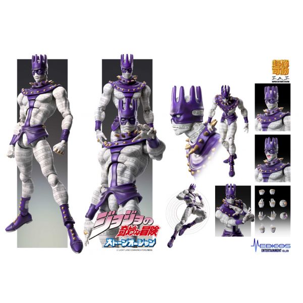 Super Action Statue Whitesnake (JoJo's Bizarre Adventure Part 6 Stone Ocean) Additional Image 6