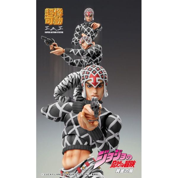 Super Action Statue Guido Mista & S P Ver. Black (JoJo's Bizarre Adventure Part 5) Additional Image 6