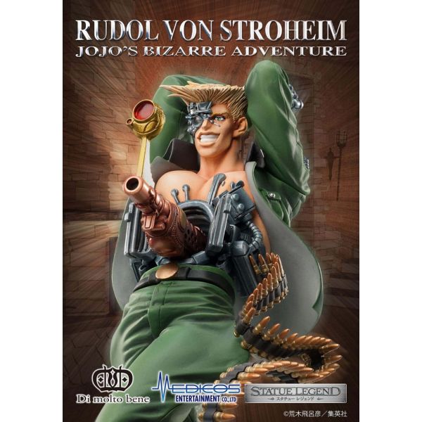 Statue Legend: Rudol Von Stroheim (JoJo's Bizarre Adventure Part 2 : Battle Tendency) Additional Image 3