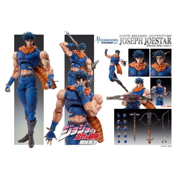 Super Action Statue Joseph Joestar (Reissue) (JoJo's Bizarre Adventure Battle Tendency) Additional Image 6