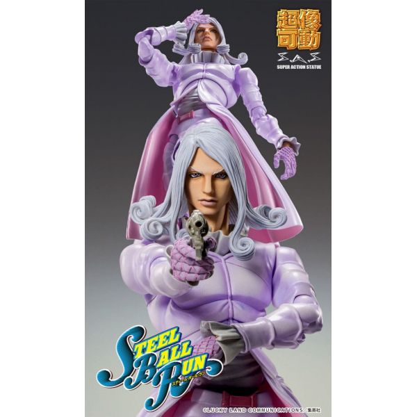 Super Action Statue Funny Valentine Second (JoJo's Bizarre Adventure Part 7 Steel Ball Run) Additional Image 2