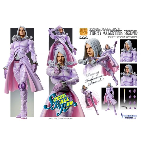Super Action Statue Funny Valentine Second (JoJo's Bizarre Adventure Part 7 Steel Ball Run) Additional Image 6