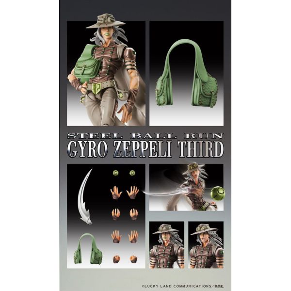 Super Action Chozokado Gyro Zeppeli Third (JoJo's Bizarre Adventure Part7 Steel Ball Run) Additional Image 7