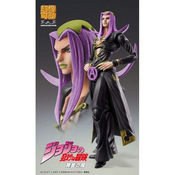 Super Action Chozokado Leone Abbacchio Black Ver. (JoJo's Bizarre Adventure Part 5) Additional Image 4