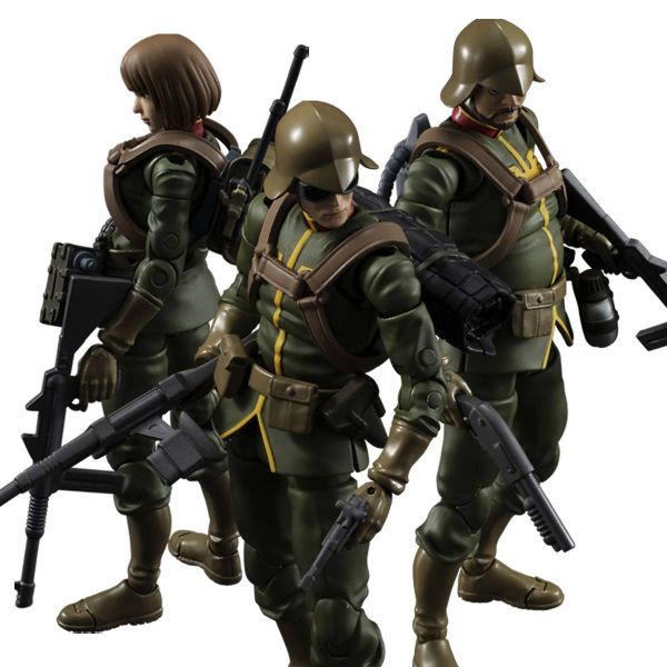 Zeon Male Soldier Type 02 - Gundam Military Generation G.M.G. Action Figure (Mobile Suit Gundam) Additional Image 8