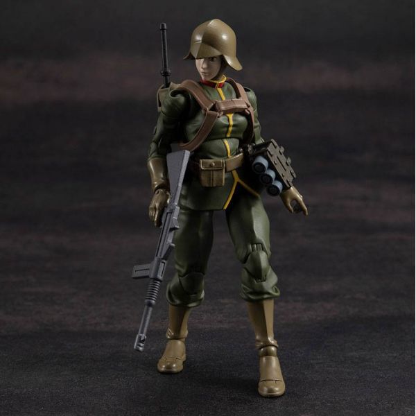 Zeon Female Soldier Type 03 - Gundam Military Generation G.M.G. Action Figure (Mobile Suit Gundam) Main Image