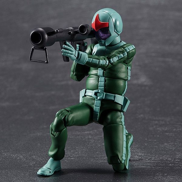G.M.G. Zeon Soldier 04 - Male Normal Suit (Mobile Suit Gundam) Additional Image 3