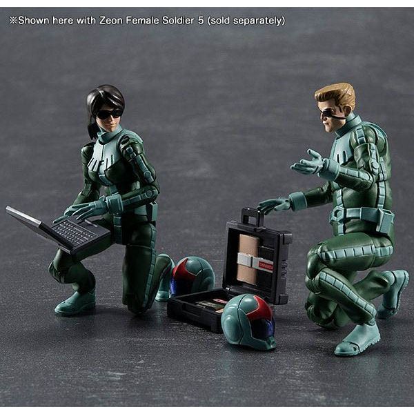 G.M.G. Zeon Soldier 04 - Male Normal Suit (Mobile Suit Gundam) Additional Image 6