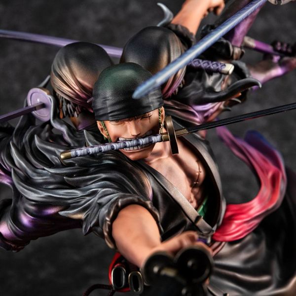 Roronoa Zoro Ver. Demon Spirit Kyuutouryuu Asura - P.O.P SA-Maximum Statue (One Piece) Additional Image 2