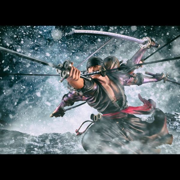 Roronoa Zoro Ver. Demon Spirit Kyuutouryuu Asura - P.O.P SA-Maximum Statue (One Piece) Additional Image 3