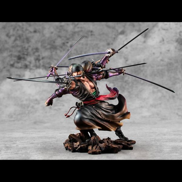 Roronoa Zoro Ver. Demon Spirit Kyuutouryuu Asura - P.O.P SA-Maximum Statue (One Piece) Additional Image 4