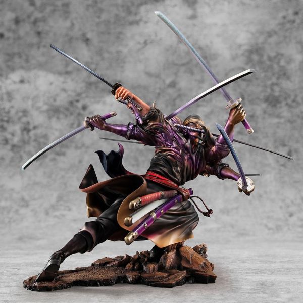 Roronoa Zoro Ver. Demon Spirit Kyuutouryuu Asura - P.O.P SA-Maximum Statue (One Piece) Additional Image 5