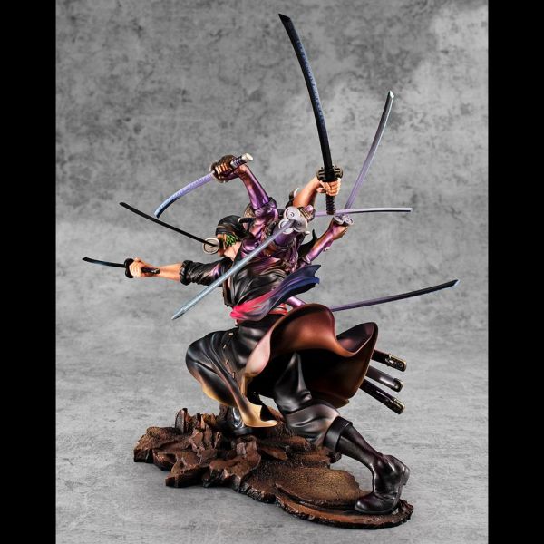 Roronoa Zoro Ver. Demon Spirit Kyuutouryuu Asura - P.O.P SA-Maximum Statue (One Piece) Additional Image 6