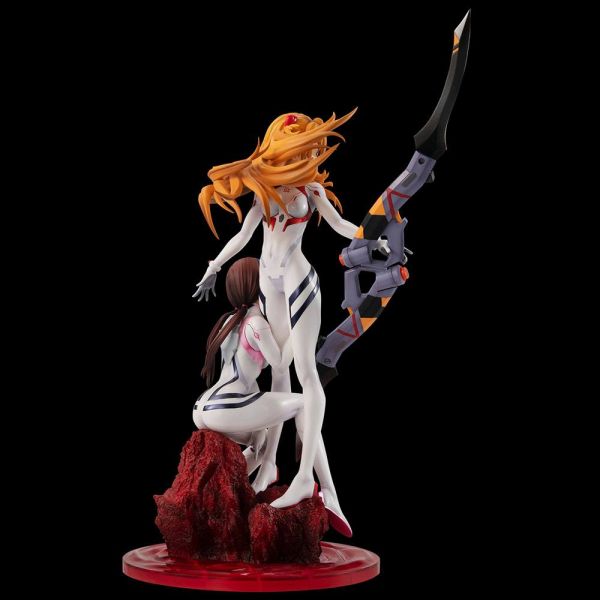 G.E.M. Shikinami Asuka Langley & Makinami Mari Illustrious Statue (Evangelion: 3.0+1.0 Thrice Upon a Time) Additional Image 2