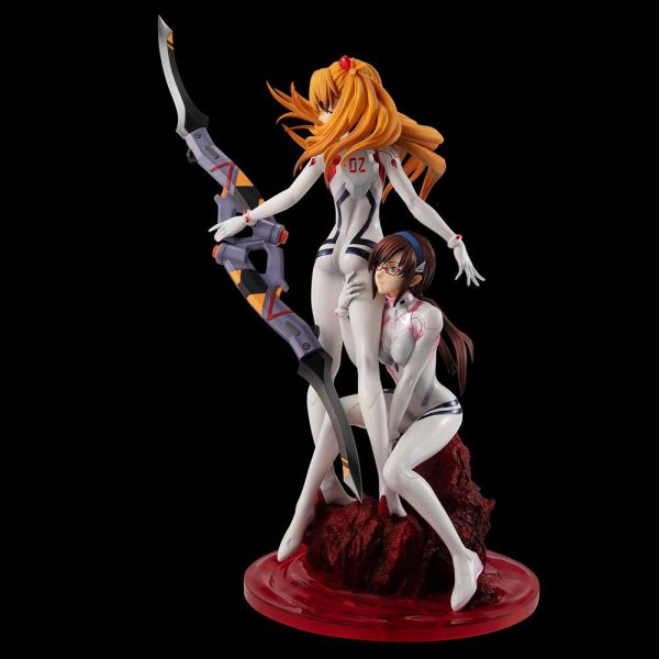 G.E.M. Shikinami Asuka Langley & Makinami Mari Illustrious Statue (Evangelion: 3.0+1.0 Thrice Upon a Time) Additional Image 3