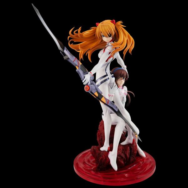 G.E.M. Shikinami Asuka Langley & Makinami Mari Illustrious Statue (Evangelion: 3.0+1.0 Thrice Upon a Time) Additional Image 4