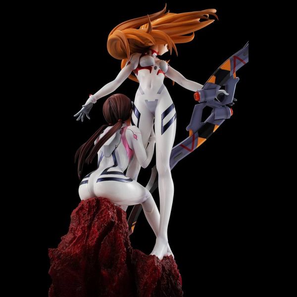 G.E.M. Shikinami Asuka Langley & Makinami Mari Illustrious Statue (Evangelion: 3.0+1.0 Thrice Upon a Time) Additional Image 5