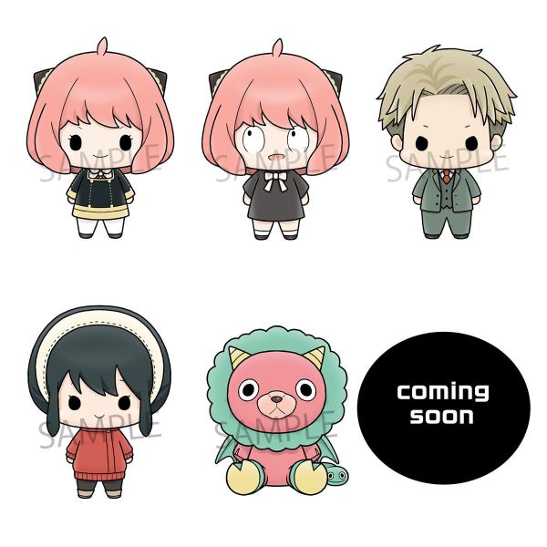 Spy x Family Chokorin Mascot Series Trading Figure 6-Pack Vol. 1 Main Image