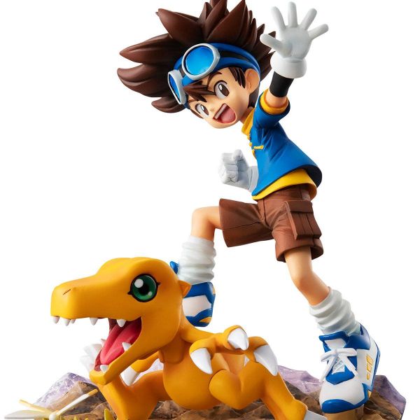 G.E.M. Taichi Yagami & Agumon 20th Anniversary Statue (Digimon Adventure) Additional Image 2