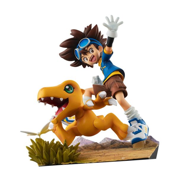 G.E.M. Taichi Yagami & Agumon 20th Anniversary Statue (Digimon Adventure) Additional Image 7