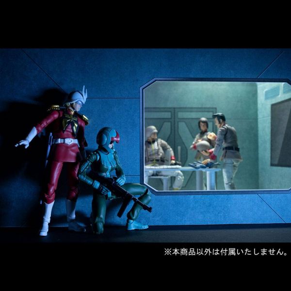 G.M.G. Zeon Soldiers 04-06 Normal Suit Soldiers & Char Aznable Set with Bonus Head Parts (Mobile Suit Gundam) Image