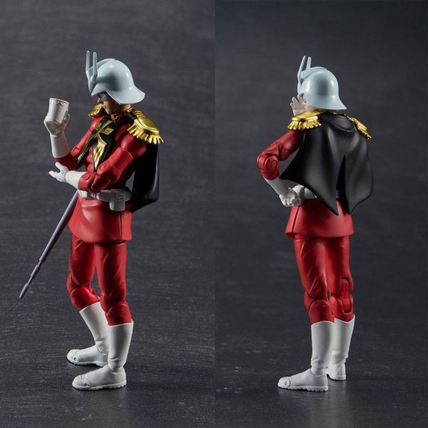 G.M.G. Zeon Soldiers 04-06 Normal Suit Soldiers & Char Aznable Set with Bonus Head Parts (Mobile Suit Gundam) Image