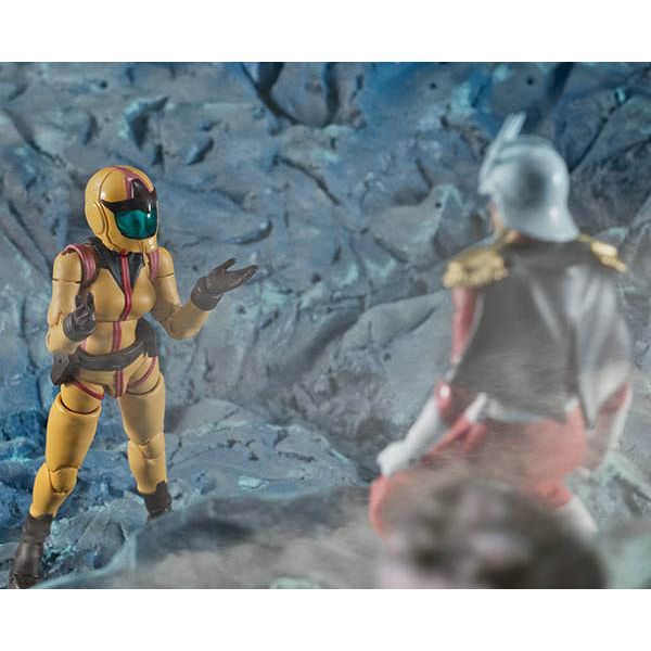 G.M.G. Earth Federation Forces 04-06 Normal Suit Solders & Sayla Mass Set with Bonus Head Parts (Mobile Suit Gundam) Image