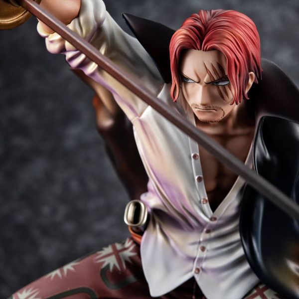 P.O.P Playback Memories Red-haired Shanks Statue (One Piece) Additional Image 7